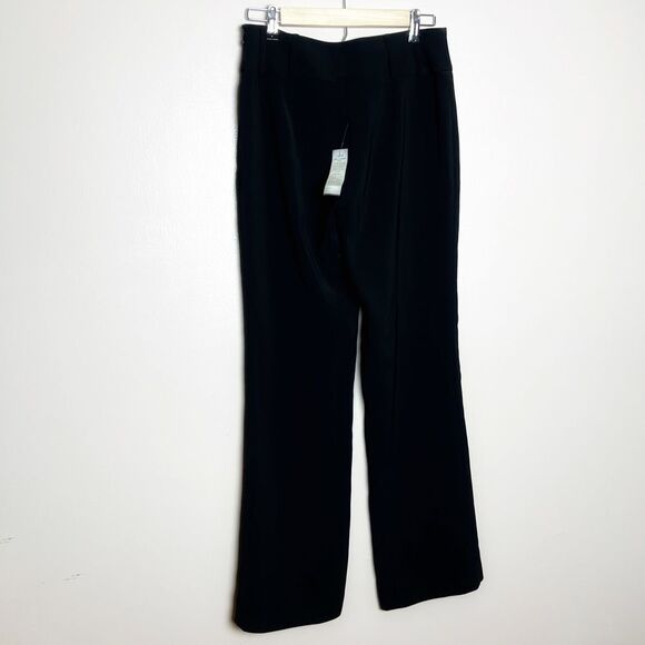 CLEARANCE! Black Cache Vintage Split Leg Trousers Size 4 NWT - Picture 2 of 7